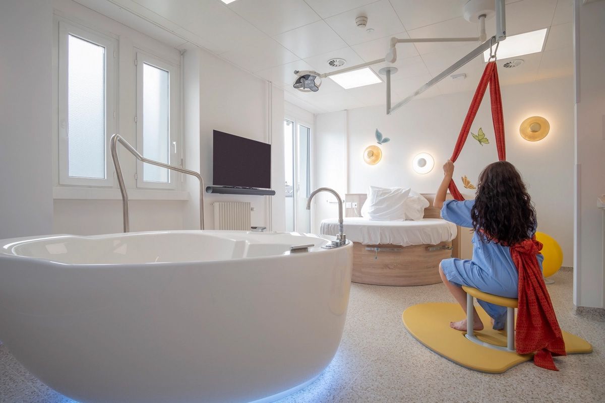 Pouponnière de la Clinique Cecil à Lausanne – projet MAT Architecture